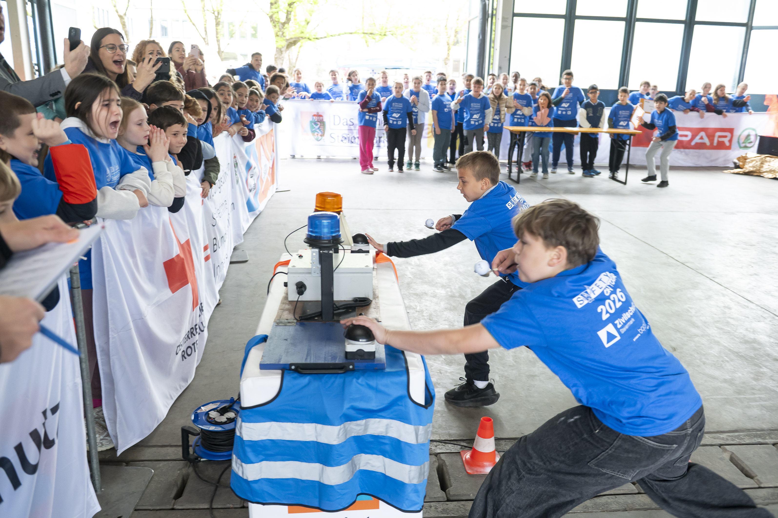 Impressionen von der Safety Tour 2026 © Stadt Graz/Foto Fischer Impressionen von der Safety Tour 2026