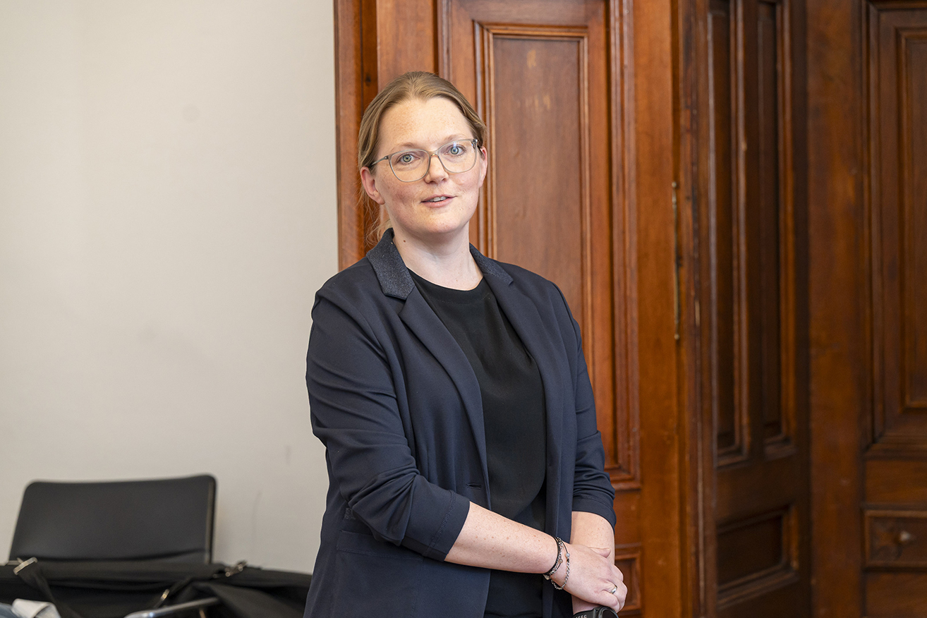 Julia Wild vom städtischen Sicherheitsmanagement organisiert gemeinsam mit dem Zivilschutzverband Steiermark das Landesfinale der SAFETY-Tour. © Stadt Graz/Fischer Julia Wild vom städtischen Sicherheitsmanagement organisiert gemeinsam mit dem Zivilschutzverband Steiermark das Landesfinale der SAFETY-Tour.